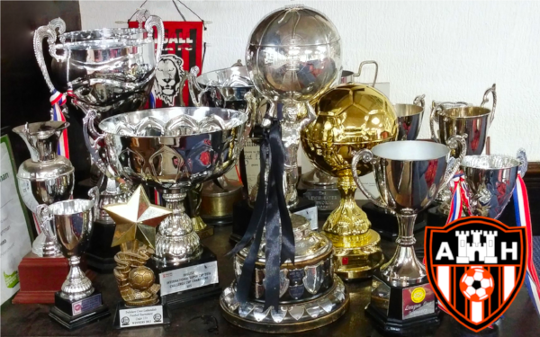 Some of the many trophies that the club has won